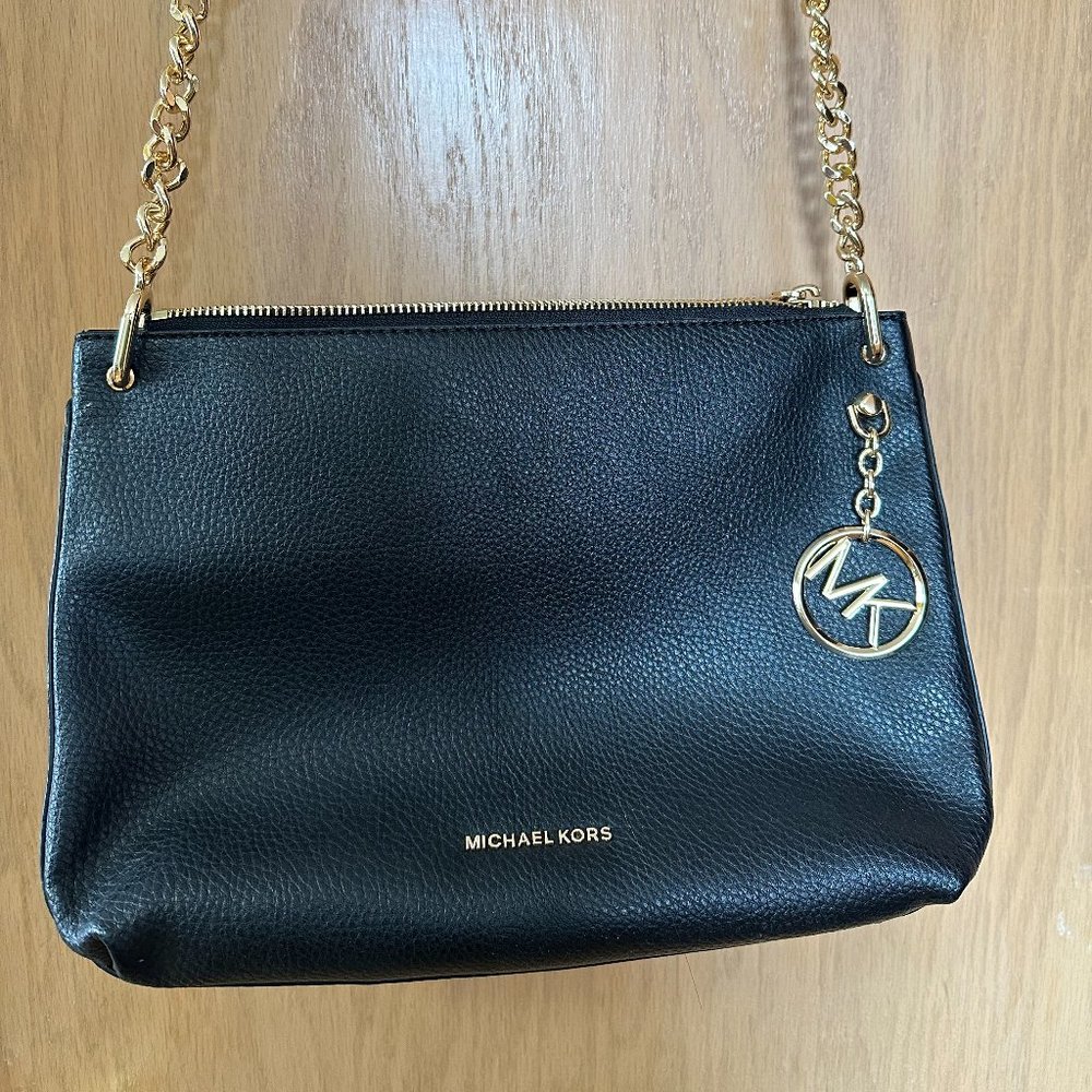 Black shoulder bag from Michael Kors
